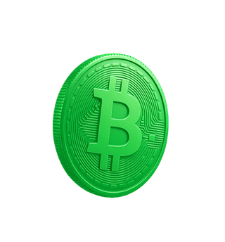 Tarjeta emergente con gráficos y estadísticas del mercado cripto